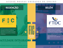 Tablet Screenshot of portalfic.com.br